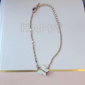 NWT White Dainty Butterfly Anklet🤍🦋
